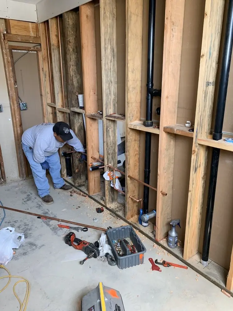 Commercial rough-in plumbing for Water Heater Replacement in Brush Prairie